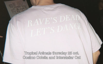 25th October 2018 : Tropical Animals with Cosimo Colella and Interstellar Cat