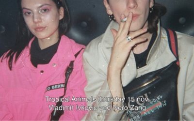15th Nov 2018 : Tropical Animals with Vladimir Ivkovic and Nero Zang