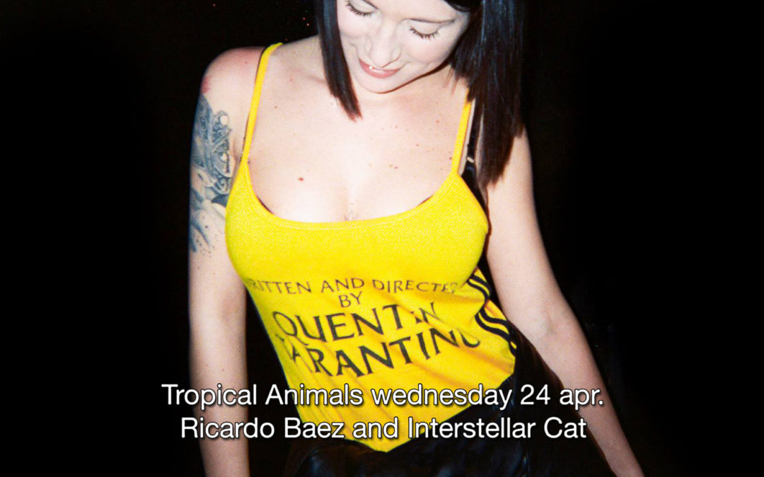 24th Apr 2019 : Tropical Animals with Ricardo Baez and Interstellar Cat